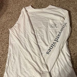 Vineyard Vines Longsleeve White T shirt